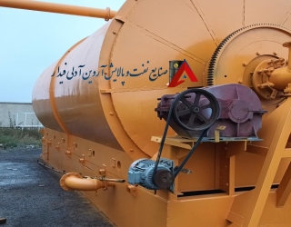 خرید دستگاه تولید گازوئیل از تایر فرسوده