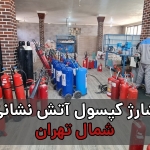 شارژ کپسول آتش نشانی شمال تهران