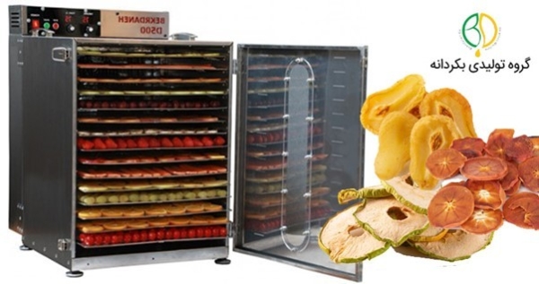 دستگاه میوه خشک کن بکردانه