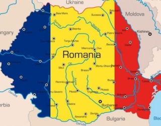Romania-Map