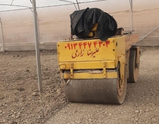 اجاره غلطک قلطک قلتک کمپک کوبش زیر سازی بتن صیقلی اجرای اسفالت با دست ودستگاه فینیشر 