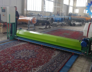 دستگاه قالیشور ریلی اتوماتیک تکروصنعت