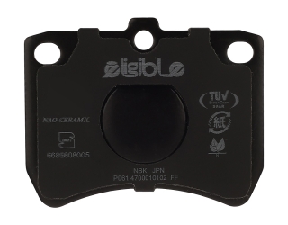 IMG_3930 لنت ترمز جلو پراید نائو سرامیکی الیجیبل کد KA06