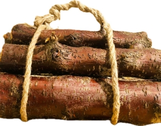 هیزم بسته بندی شده