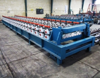 فروش خط کامل دستگاه تولید ورق عرشه فولادی ( متال دک )