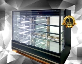 یخچال قنادی مکعبی،آکواریومی،شفاف،شیک،(ریتون شاپ)،یخچالی برای نمایش،انتخاب قنادهای خوش سلیقه