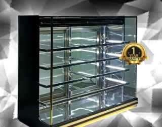 یخچال قنادی ایستاده ویترین خشک(ریتون شاپ)باجلوه ای لوکس،یخچال ویترینی قنادی