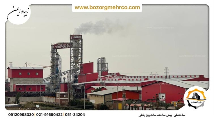 عرضه ساندویچ پانل -مقاوم برای شرایط جوی سخت