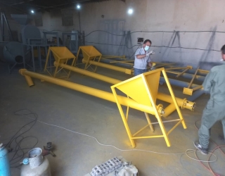 ساخت و فروش ماردن  (انتقال مواد) .مارپیچ .اکسترودر