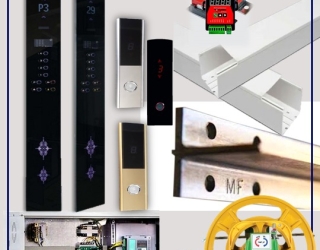 فروش صفر تا صد کلیه قطعات و لوازم آسانسور