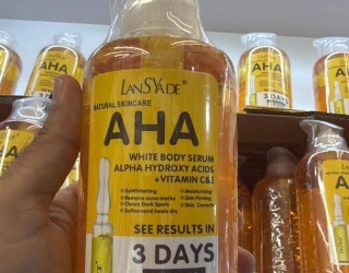 سرم روشن کننده بدن AHA