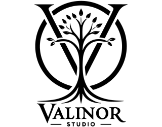 logo valinor استدیو والی نور