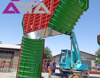 قالب پایه پل