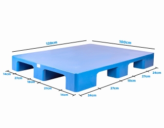 پالت پلاستیکی 100*120