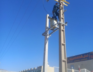 انجام پروژه های برق رسانی و پست های برق زمینی و هوایی 