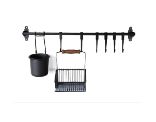 فروش عمده ستند دیواری تک گلدان همراه سبد آویز HL