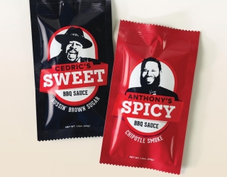 چاپ و تولید اختصاصی انواع ساشه سس