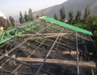 اجرای خرپا وپوشش سقف