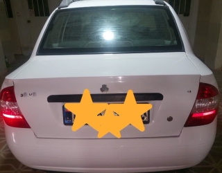 ماشین  تیبا دوگانه سوز 1393