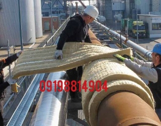 عایق کاری موتورخانه مخازن کانال لوله چیلر داک بویلر کرج تهران عایق کاری حرارتی 