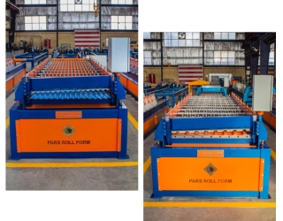 دستگاه ذوزنقه ، سینوسی ، دامپا ، طرح سفال ، عرشه فولادی ، نما ، آبرو ، پروفیل سقف کاذب