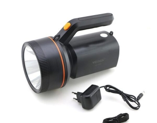 چراغ قوه ویداسی به همراه شارژر آداپتور