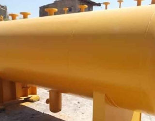 تولید مخزن LPG و آمونیاک صنعتی | ساخت مخازن تحت فشار استاندارد
