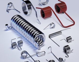 ساخت انواع فنر لول،فنر تسمه،فنر پیچشی،فنر مخروطی،فنر دیسکی،فنر حلزونی با CNC
