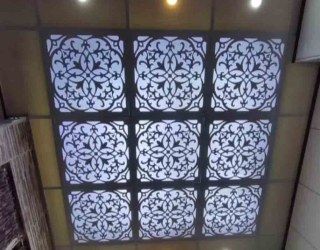 سقف کاذب و کناف گل محمدی
