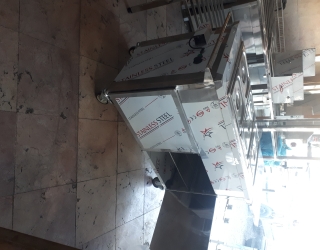 کانتر گرم پایه دار استیل صنعتی 