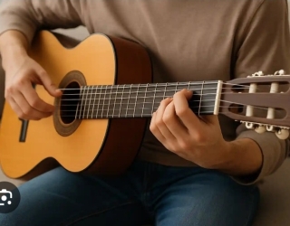 آموزش  تضمینی و تخصصی گیتار در منزل توسط خانم