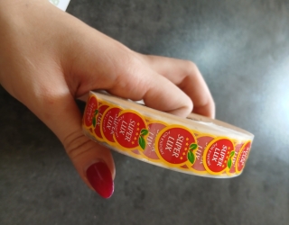 لیبل میوه
