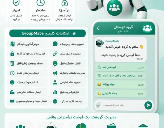 مدیریت و درآمد از گروه بله