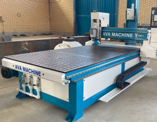 فروش دستگاه CNC چوب آوا ماشین با اسپیندل HSD ایتالیا