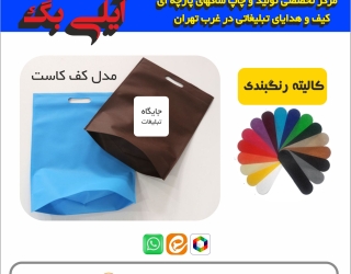 2 بگ پارچه ای تبلیغاتی آیلی