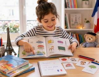 بهترین کتاب آموزش زبان فرانسه برای کودکان نظرسنجی امسال آموزش زبان فرانسه برای کودک و نوجوان/حضوری و انلاین