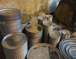 تولید سینی و‌کاسه ودیس استیل