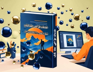 طراحی جلد کتاب طراحی جلد کتاب بصورت استاندارد و اختصاصی