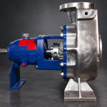 Blue and Silver Centrifugal Pump-1