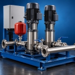 Twin Stainless Booster Pump Skid-354
