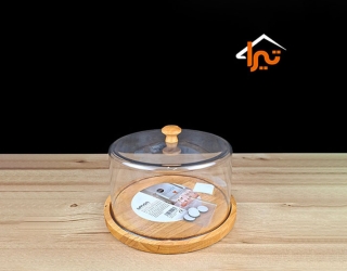 ظرف کیک صفحه چوبی