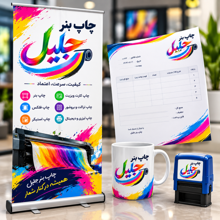 مرکز تخصصی چاپ و تبلیغات جلیل