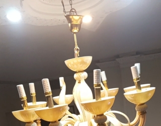 لوستر 8 شاخ مورانو 