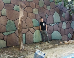 سنگ لاشه نمای ساختمان