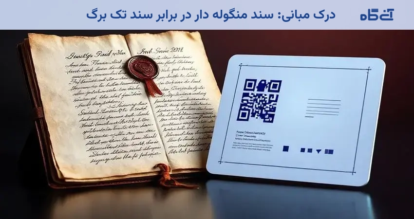 درک مبانی: سند منگوله دار در برابر سند تک برگ