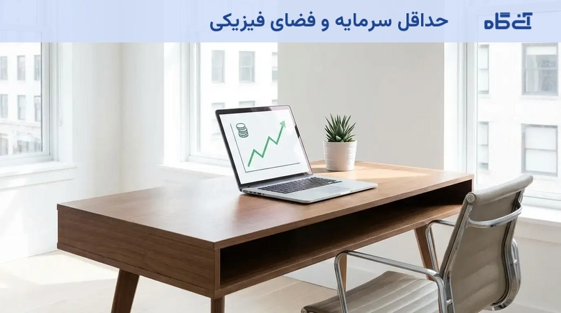 حداقل سرمایه و فضای فیزیکی