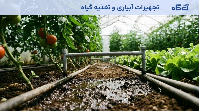 تجهیزات آبیاری و تغذیه گیاه