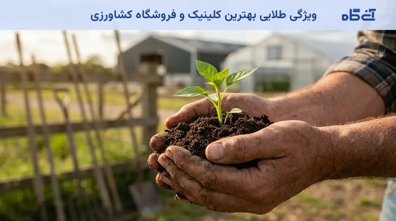ویژگی طلایی بهترین کلینیک و فروشگاه کشاورزی