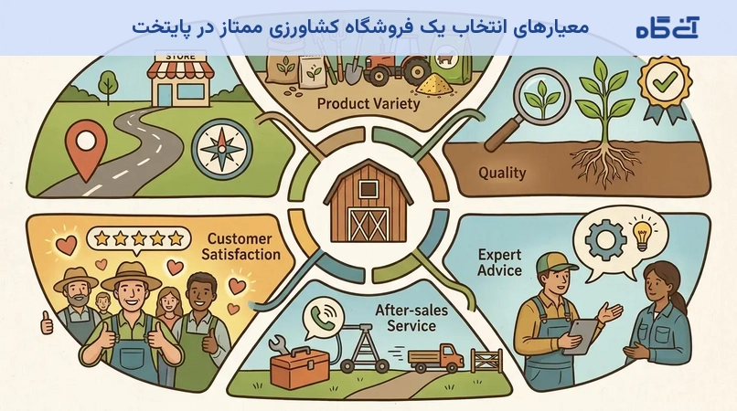 معیارهای انتخاب یک فروشگاه کشاورزی ممتاز در پایتخت