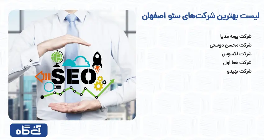 لیست بهترین شرکت های سئو اصفهان